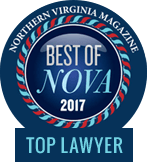Northern Virginia Magazine Best of NOVA 2017 Top Lawyer